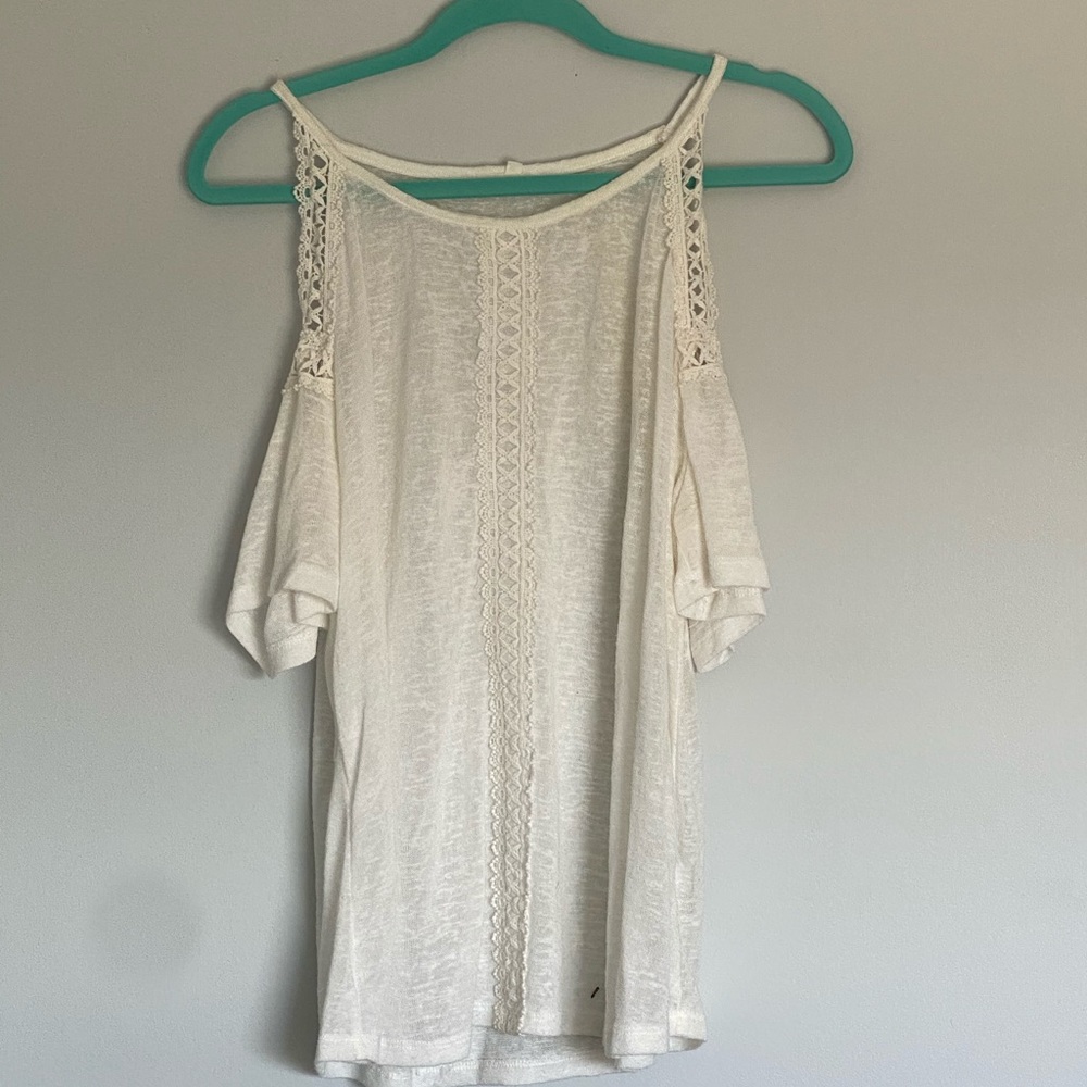 Off the shoulder shirt